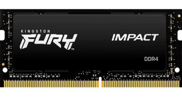 Kingston Fury Impact KF432S20IB/8 8 GB DDR4 1x8 3200 MHz Ram Siyah