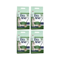 Proline Aloe Vera Kokulu Topaklanan İnce Taneli Bentonit Kedi Kumu 4x5 lt