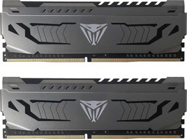Patriot Viper Steel Black Gaming PVS416G320C6K 8 GB DDR4 1x8 3200 MHz Ram