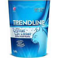 Trendline Kokusuz Topaklanan Kalın Taneli Kristal Kedi Kumu 3.6 lt