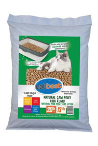 Catbest Kalın Taneli Çam Pellet Kedi Kumu 20 lt