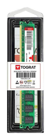 Tograt TGR16N11/8 8 GB DDR3 1x8 1600 MHz Ram