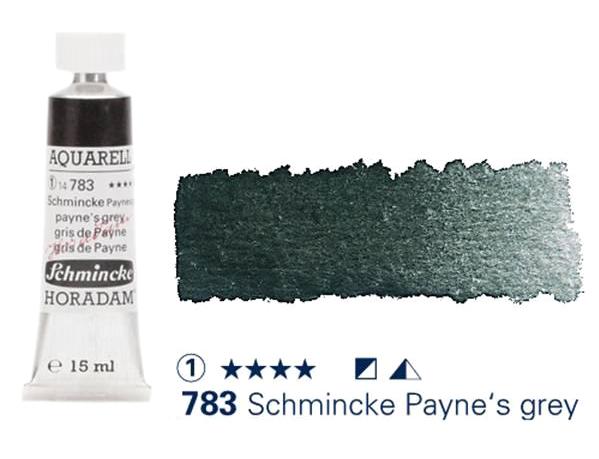Schmincke S1 Paynes Grey 783 Sedefli Tüp Sulu Boya