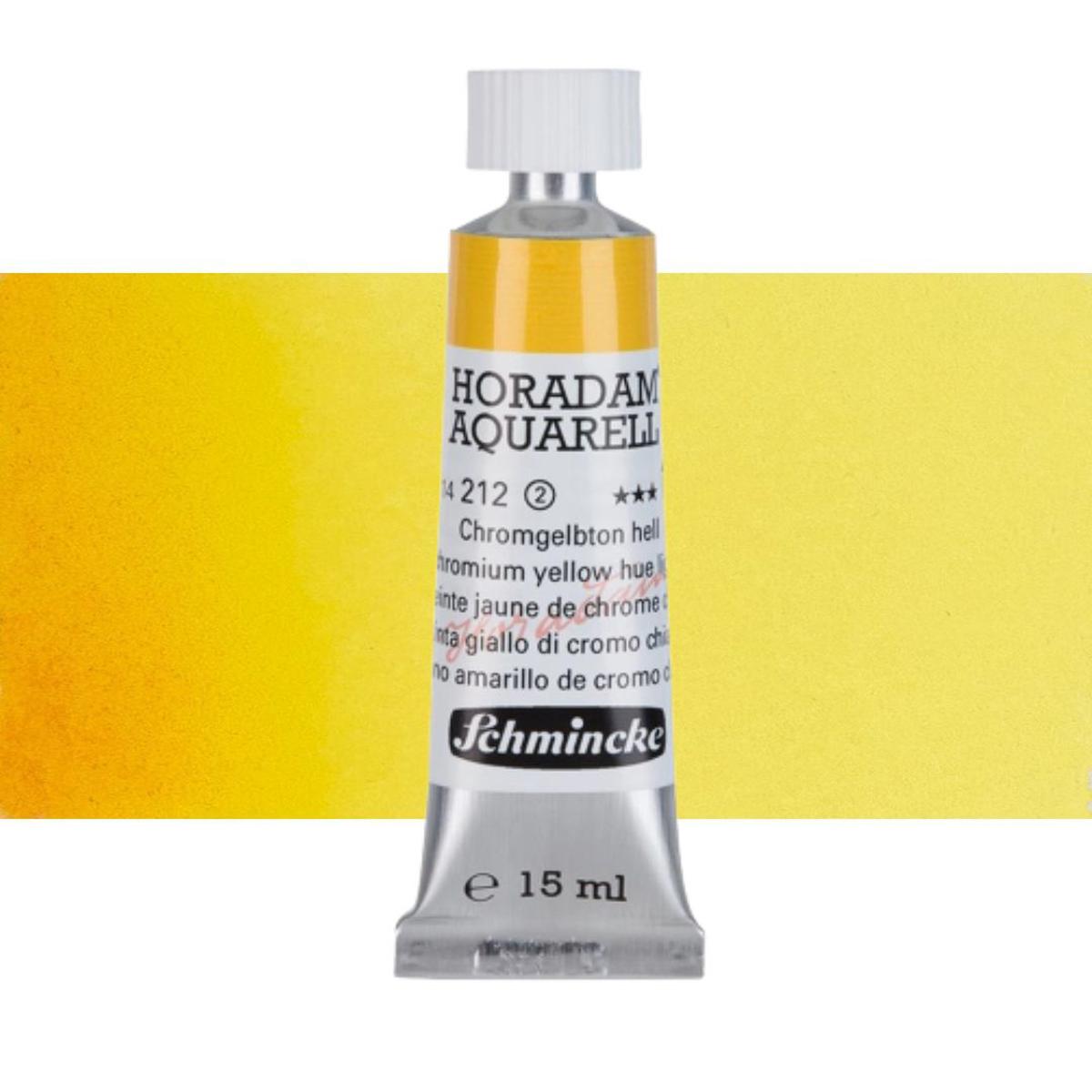 Schmincke Chrome Yellow Light 212 S.2 Sedefli Tüp Sulu Boya