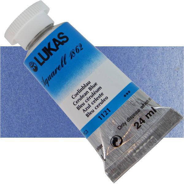 Lukas 1121 Coelin Mavi Seri 3 Tüp Sulu Boya