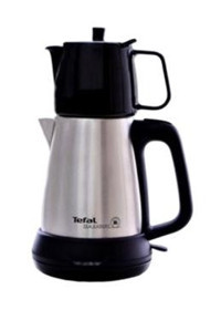 Tefal Tea Expert Porselen Demlikli 1650 W Çelik Gövdeli Siyah Çay Makinesi