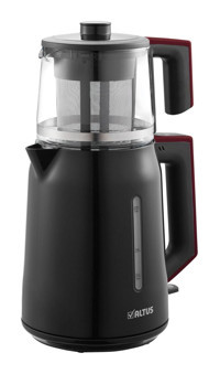 Altus Al 4224 S Cam Demlikli 1650 W Siyah Çay Makinesi