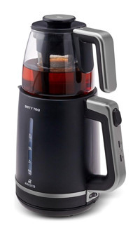 Karaca Maxi Tea XL 2 IN 1 Konuşan Cam Demlikli 1700 W Plastik Gövdeli Siyah Çay Makinesi