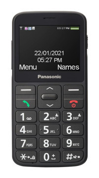 Panasonic KX-TU160 EXB 2.4 inç 0.3 MP TFT Ekran Tuşlu Cep Telefonu Siyah