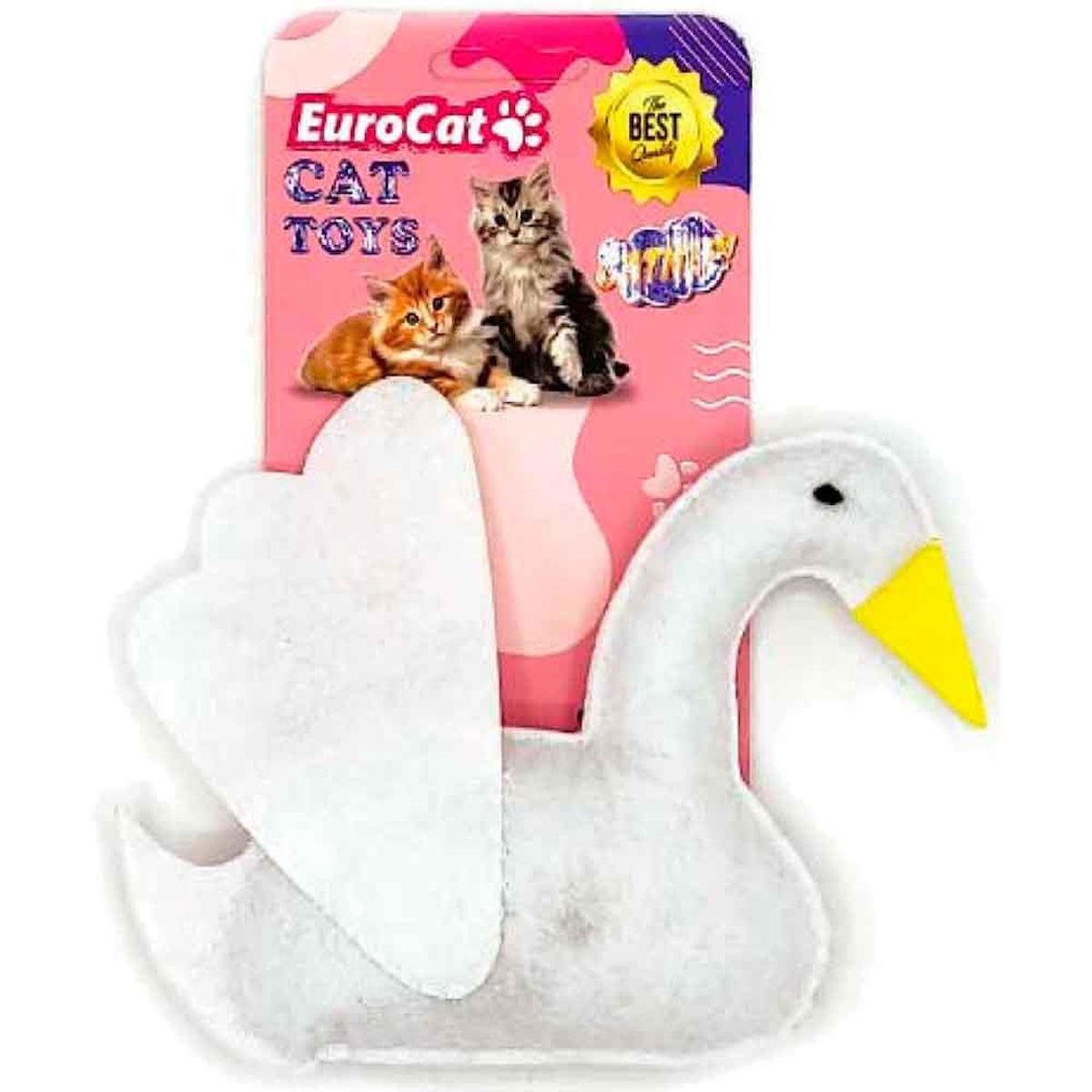 Eurocat Isırma Yavru-Yetişkin Kuğu Kedi Oyuncağı