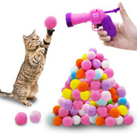 Andiker Hareketli Yakalama Yavru-Yetişkin Top Atan Kedi Oyuncağı