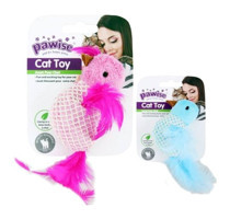 Pawise Hareketli Tüylü Isırma Yavru-Yetişkin Kuş Kedi Oyuncağı