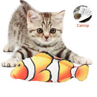 Tineke Isırma Yavru-Yetişkin Balık Kedi Oyuncağı