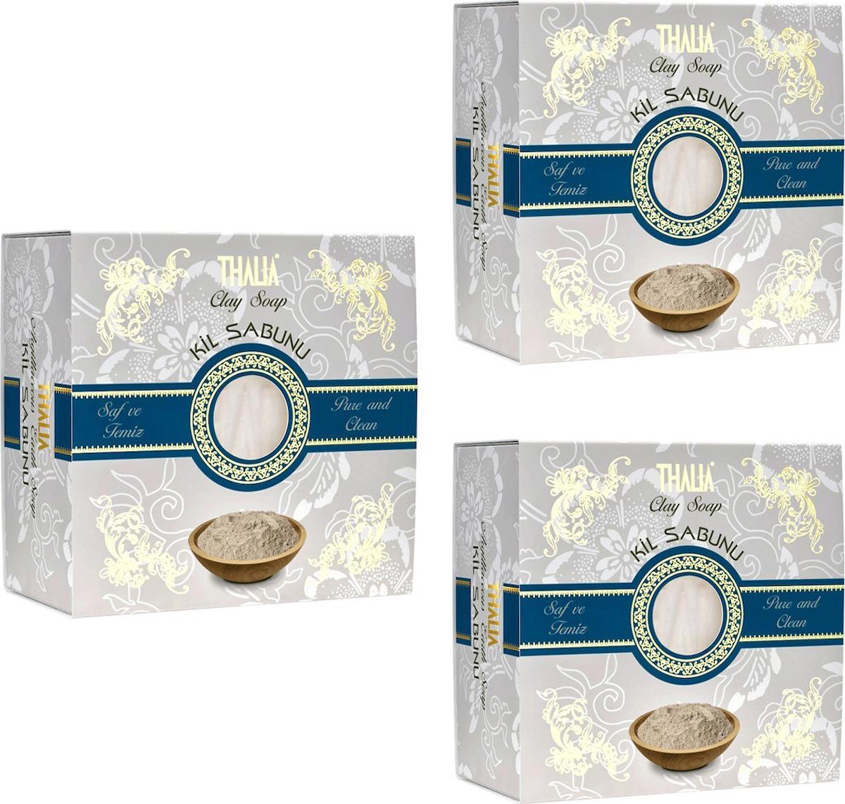 Thalia Organik Kil Sabun 3x150 gr