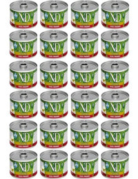 N&d Prime Tavuk-Nar Parça Etli Yaş Kedi Maması 24x80 gr