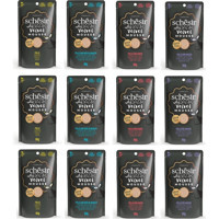 Schesir After Dark Karışık Kıyılmış Yaş Kedi Maması 12x80 gr
