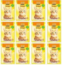 Friskies Tavuk Parça Etli Yaş Kedi Maması 12x85 gr