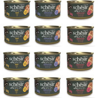 Schesir After Dark Karışık Parça Etli Yaş Kedi Maması 12x80 gr