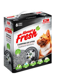 Bio Pet Active Topaklanan İnce Taneli Aktif Karbonlu Bentonit Kedi Kumu 6 lt