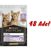 Pro Plan Hindi Parça Etli Yaş Kedi Maması 48x85 gr