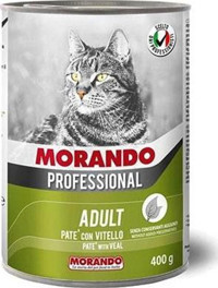 Morando Professional Dana Kıyılmış Yaş Kedi Maması 6x400 gr
