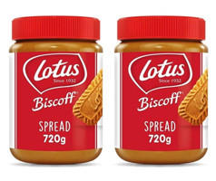 Lotus Biscoff Spread Karamelize Bisküvi Ezme Krem Çikolata 2x720 gr