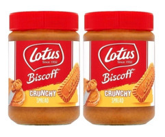 Lotus Crunchy Karamelize Bisküvi Ezme Krem Çikolata 2x380 gr