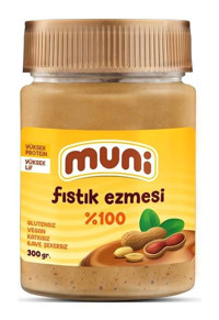 Muni Glutensiz Fıstık Ezme Krem Çikolata 300 gr
