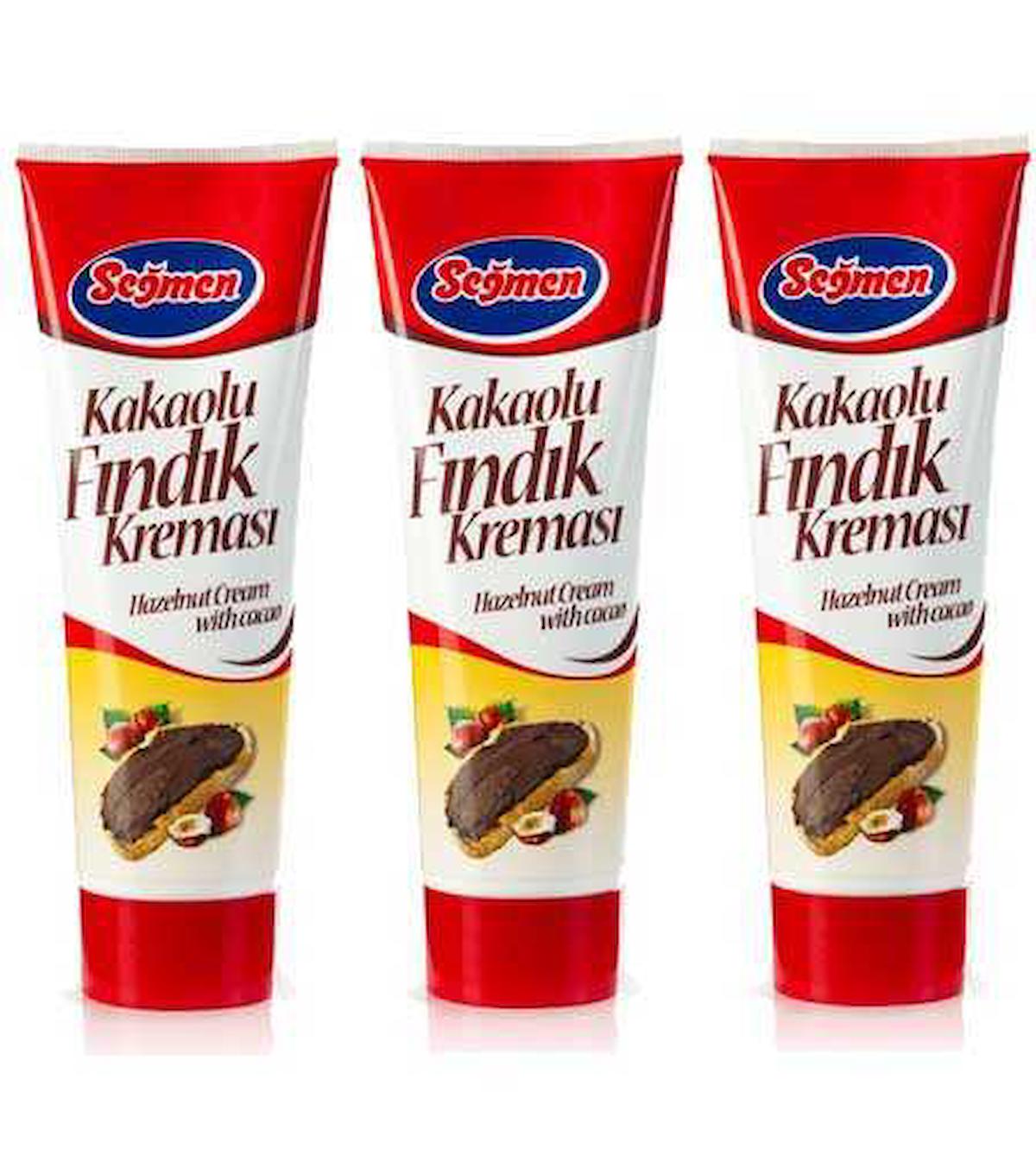 Seğmen Tüp Kakaolu Fındık Ezme Krem Çikolata 3x300 gr