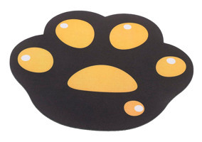 Operitacx Kedi Pati Yastığı 28x25 cm Gaming Mousepad Çok Renkli