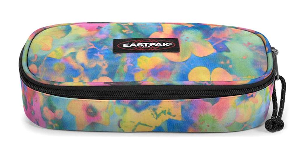 Eastpak Oval Single Çok Renkli Düz Bez Tek Gözlü Oval Cüzdan Kalemlik