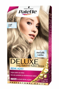 Palette Deluxe 12-2 Titan Sarısı Krem Saç Boyası 50 ml