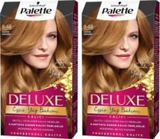 Palette Deluxe 8-65 Kahve Köpüğü Krem Saç Boyası 2x50 ml