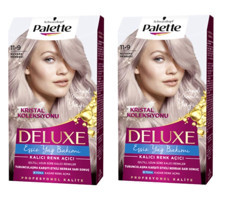 Palette Deluxe 11-9 Kuvars Pembesi Krem Saç Boyası 2x50 ml
