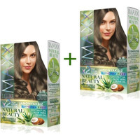 Maxx Natural Beauty 8-11 Yoğun Açık Küllü Kumral Amonyaksız Krem Saç Boyası 2x50 ml