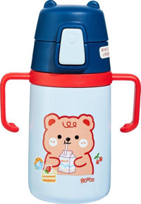 Rovco Paslanmaz Çelik 400 ml Outdoor Termos Lacivert-Mavi