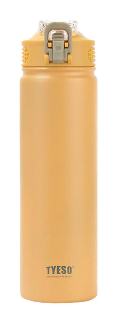 Tyeso Active Color Paslanmaz Çelik 750 ml Pipetli Outdoor Termos Turuncu
