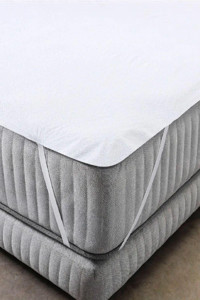 Bebesi Pamuklu Lastikli Sıvı Geçirmez 60x110 cm Tek Kişilik Alez