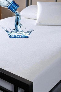 Altın Karma Fitted Microfiber Lastikli Sıvı Geçirmez 120x200 cm Tek Kişilik Alez