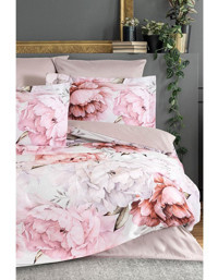 Varol Laura Home Pamira Lyocell 160x220 cm Lastikli Çiçekli Tek Kişilik Nevresim Takımı Çok Renkli