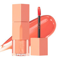 Clio Dewy Syrup Tint 4 Peachy Spring Kalıcı Işıltılı Likit Fırçalı Ruj