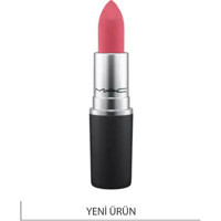 M.A.C Powder Kiss 3 Mat Krem Lipstick Ruj