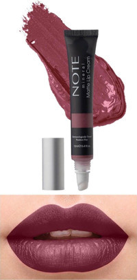 Note Mineral Matte Lip Cream 3 Rose Sorbet Pembe Mat Likit Tüp Ruj