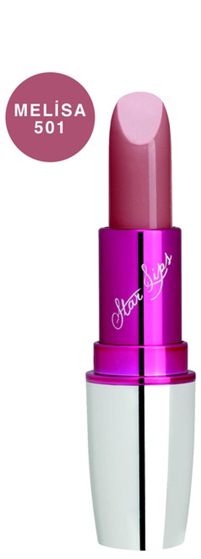 Pastel Star Lips 501 Melissa Mat Krem Lipstick Ruj