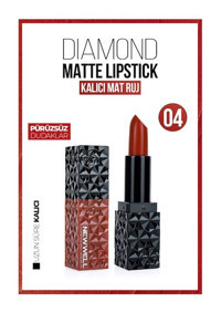 New Well Diamond 4 Kalıcı Mat Krem Lipstick Ruj