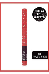 Maybelline New York Super Stay Ink Crayon 45 Hustle In Heels Mat Krem Kalem Ruj