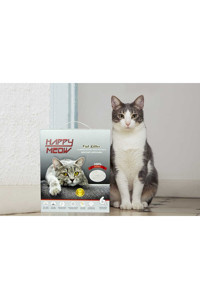 Happy Meow Lavanta Kokulu Topaklanan İnce Taneli Bentonit Kedi Kumu 6 lt