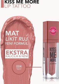 Flormar Kiss Me More 6 Mat Likit Fırçalı Ruj