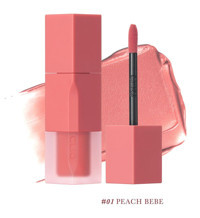 Clio Chiffon Blur Tint 1 Peach Bebe Saten Likit Fırçalı Ruj