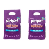 Eczacıbaşı Pisipisi Bebek Pudrası Kokulu Topaklanan İnce Taneli Bentonit Kedi Kumu 2x12 lt